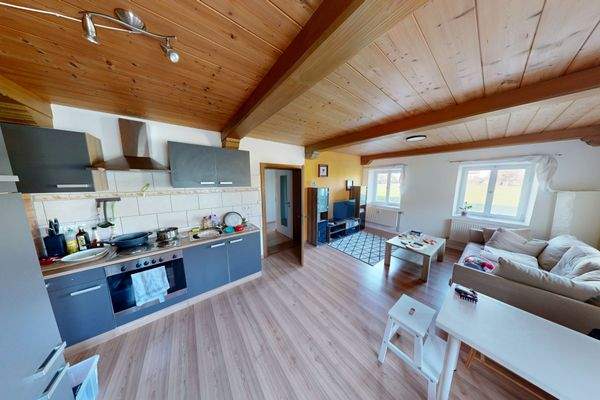 Wohn-Essbereich mit Küche