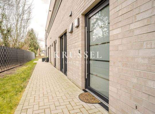 Der private Hauseingang