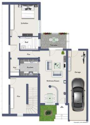 Untergeschoss / Wohnung 1