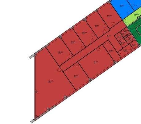 Grundriss 2 OG 423 m²