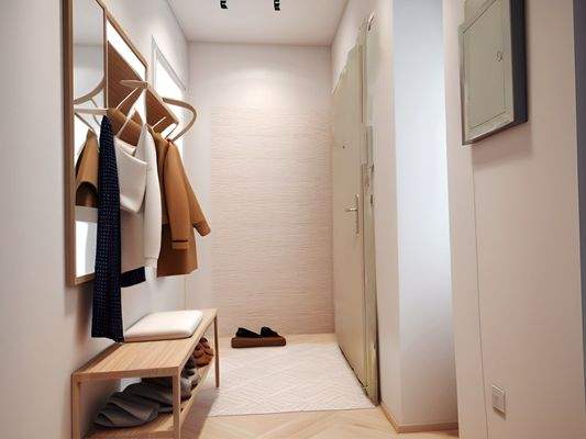 Wohnungseingang Flur Homestaging