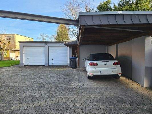 Garagen + Carport