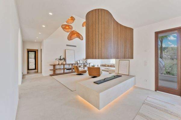 Living area in villa in Costa d_en Blanes 5