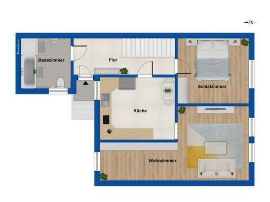 Grundriss Erdgeschoss