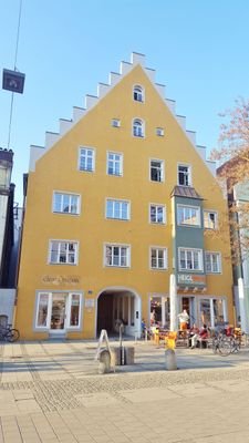 Ansicht Zugang über die Fußgängerzone