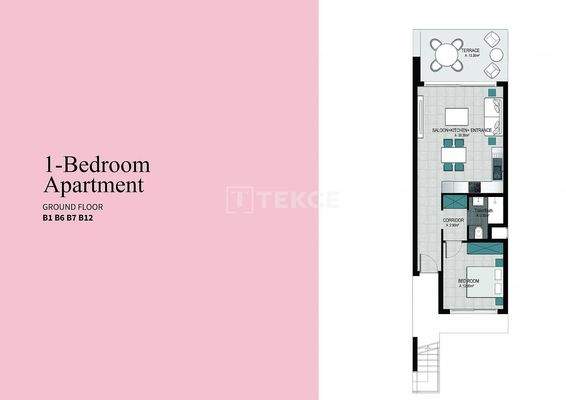 Mountain-View Apartments Near the Sea in Karaağaç Girne