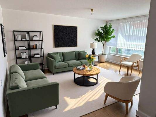 Wohnbeispiel KI-generierte Darstellung