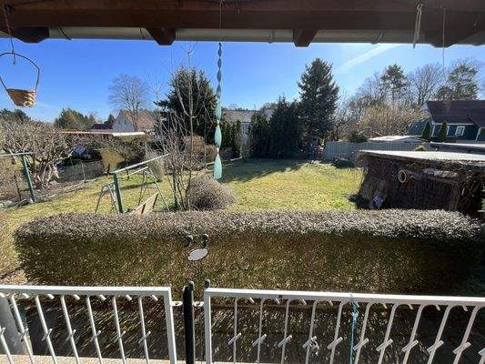 Blick von der Terrasse