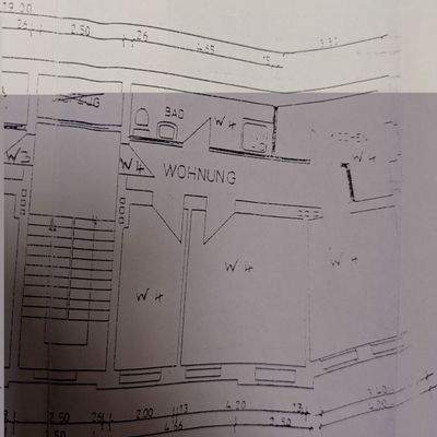 Grundriss der Wohnung