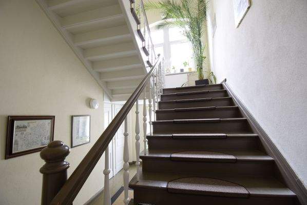 Saniertes Treppenhaus