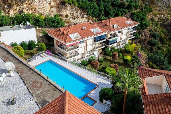 Furnished Sea View Duplex Apartment Alanya