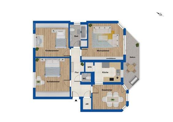 Grundriss Erdgeschoss