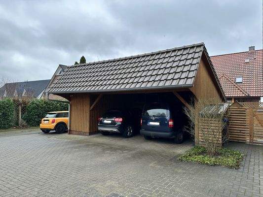 Hochwertiges Doppelcarport