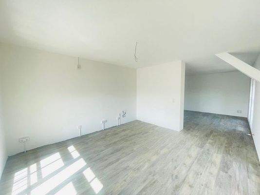 Küche Blick ins Wohnzimmer