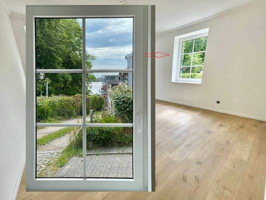 WE 1 - Schlafen mit Hafenblick - Seebad Altefähr