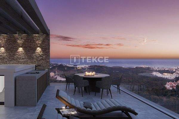 Luxury Flats in a Boutique Complex Near the Sea in Mijas