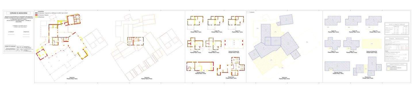 Tav 10_11 - Tavole Comparative e Prospetti Planovolumetrici