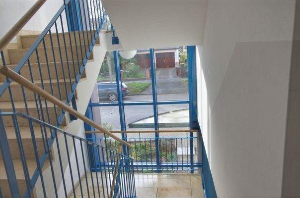 Blick ins Treppenhaus