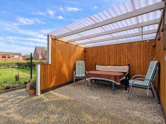 Überdachte Terrasse