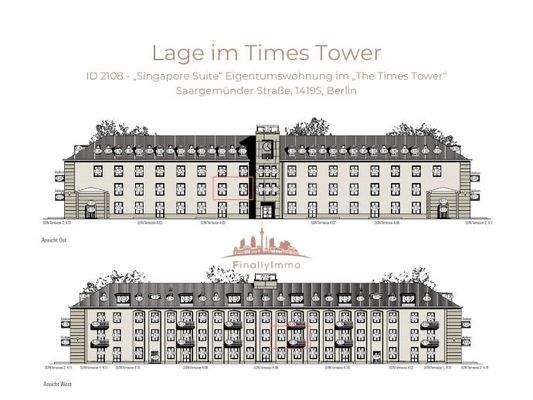 Lage im Times Tower ID 2108