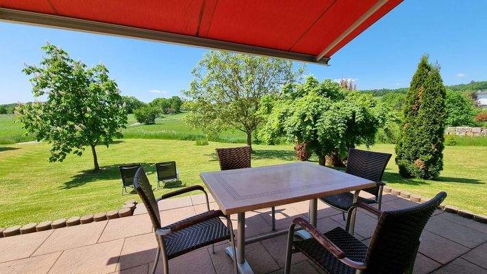 Terrasse Ferienwohnung 2