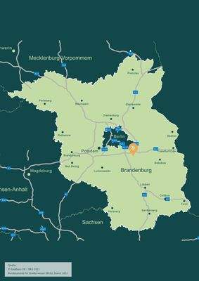 Lage im Land Brandenburg