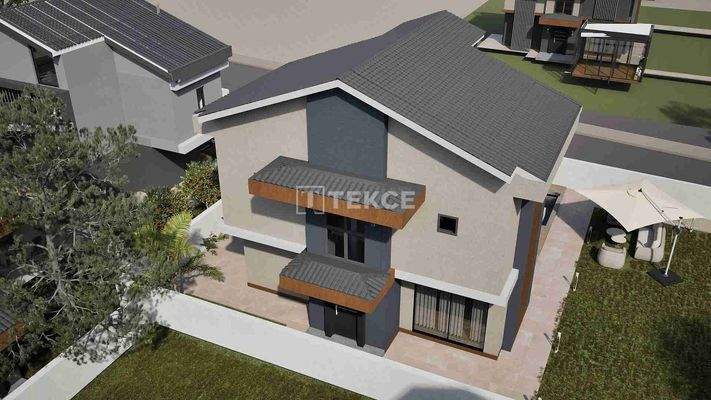 4-bedroom Detached Villas for Sale in Fethiye Çalış