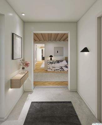 Flur Beispielbild nach Renovierung