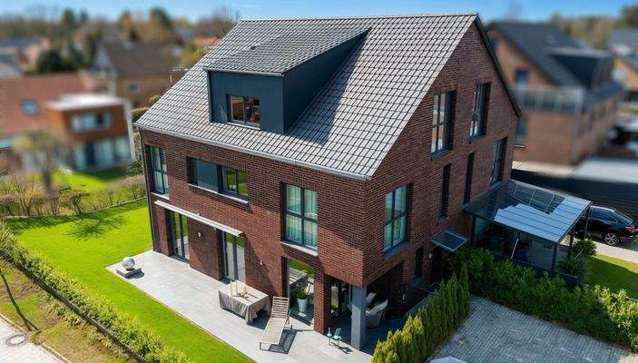 Außenansicht Doppelhaushälfte