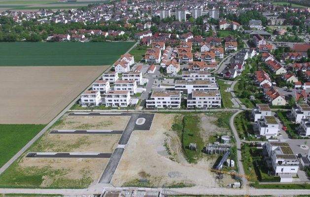 Baufeld vor Baubeginn