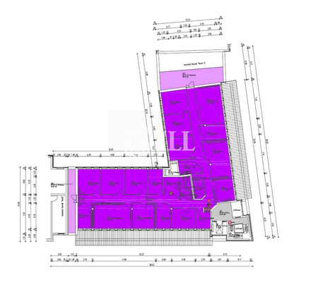 Grundriss - 5. OG - 566,26 m²