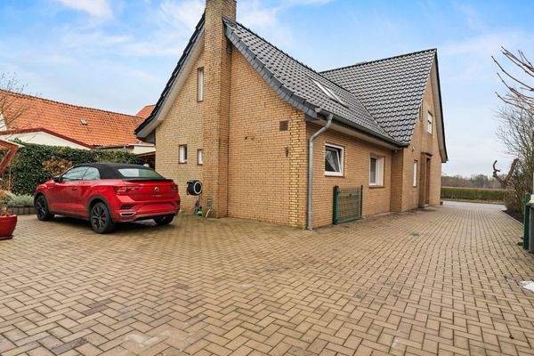 Ansicht des Hauses vom Hof