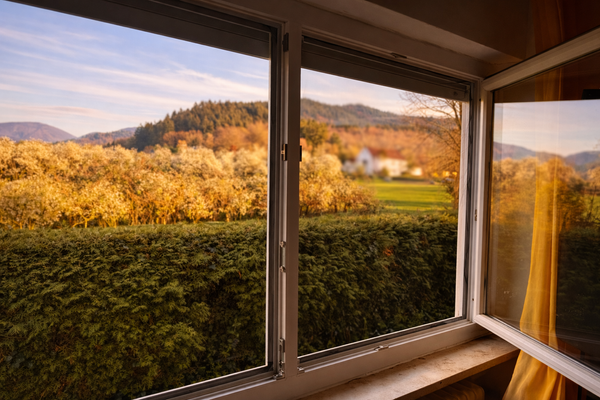 Ausblick Zimmer 1 EG