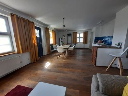 Apartment 1 EG, Wohnen / Kochen / Essen