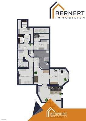 Grundriss visualisiert KG