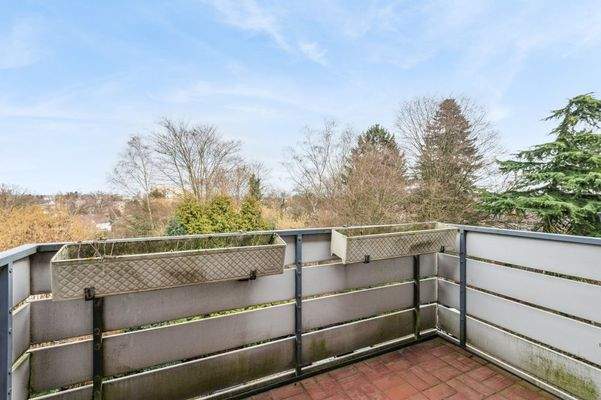 Balkon am Schlafzimmer