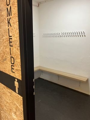 Ansicht Umkleide innen