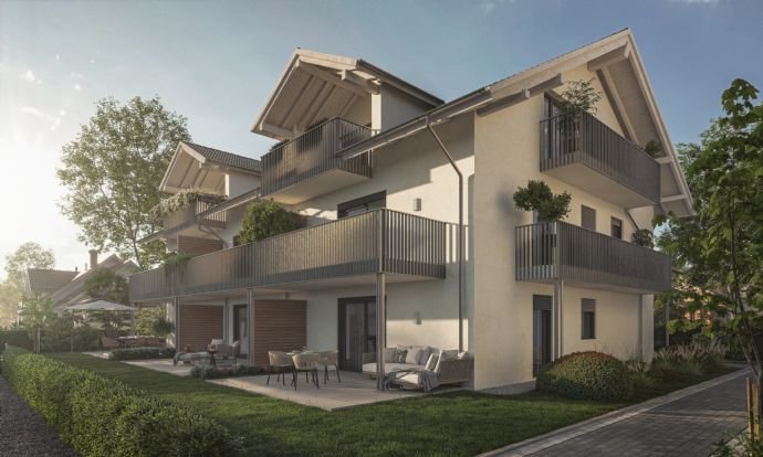 NEUBAUPROJEKT  IN BERNAU MIT 13 WE - GROSSE GARTENWOHNUNG