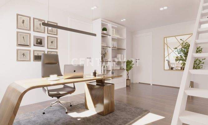 Visualisierung Homeoffice 3. OG