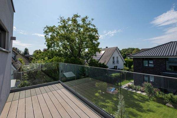 Balkon im Obergeschoss