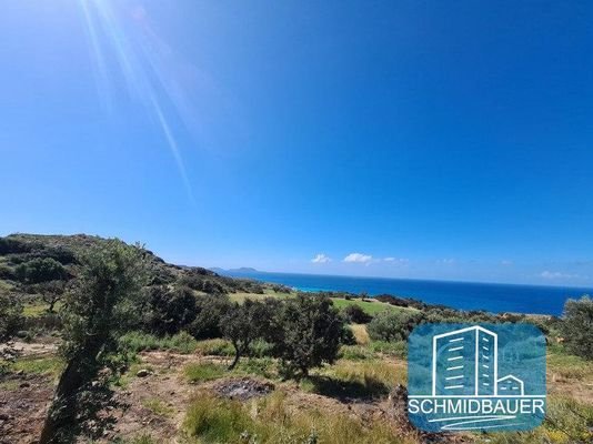 Fantastisches Grundstück mit Meerblick in der Nähe von Triopetra Beach