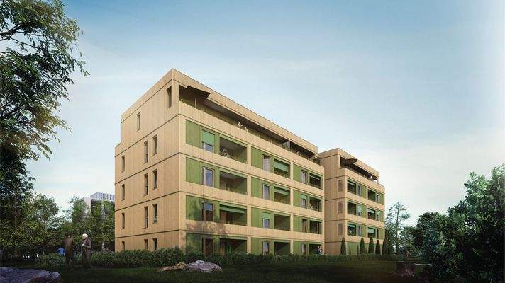 Visualisierung Westansicht