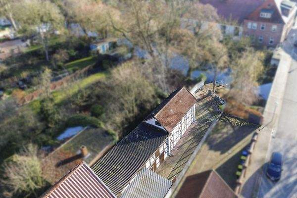 Hinterhof mit Sudezugang