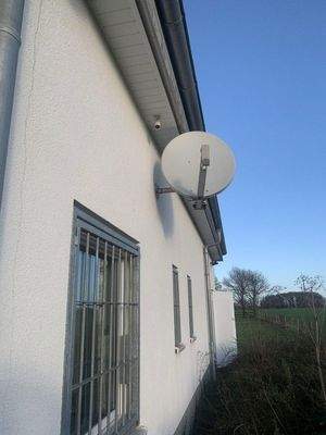 Außenwand, hintere Seite