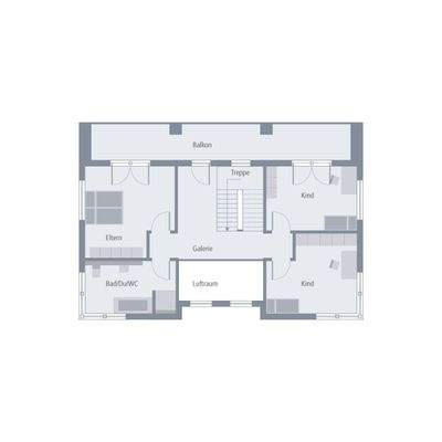 Grundriss Obergeschoss