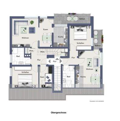 Grundriss nicht maßstabsgerecht