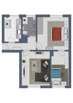 Grundriss Husumer Straße 23, 1.OGR