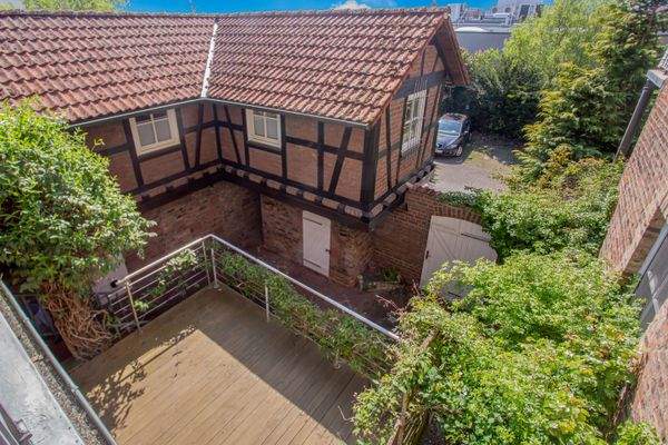 Blick von der Dachterrasse