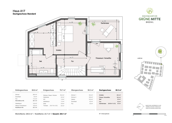 Haus 17 - Dachgeschoß