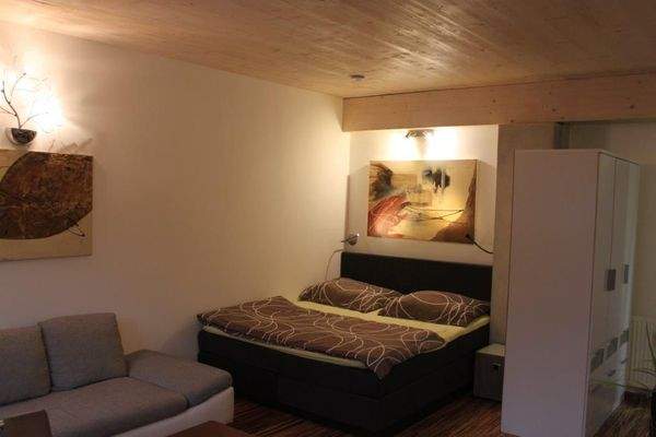 Schlafbereich/Boxsprigbett